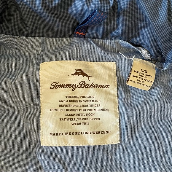 Tommy Bahama Blue Vest - Picture 2 of 3